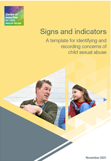 Signs & Indicators Template from CSA Centre